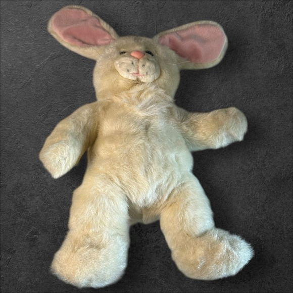 Vintage‎ 1997 Build-A-Bear Workshop Easter Bunny Rabbit Plush Stuffed Animal 13" - Picture 4 of 10
